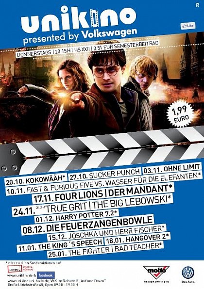 Unikino Wintersemester 2011/2012