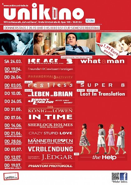 Unikino Sommersemester 2012