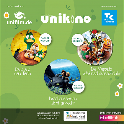 Kinderkino im Sommersemester 24