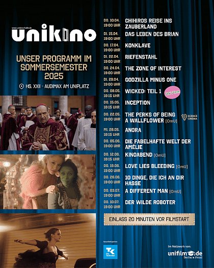 Plakat frs Sommersemester 2025