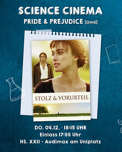04.12. PRIDE AND PREJUDICE (Science Cinema)